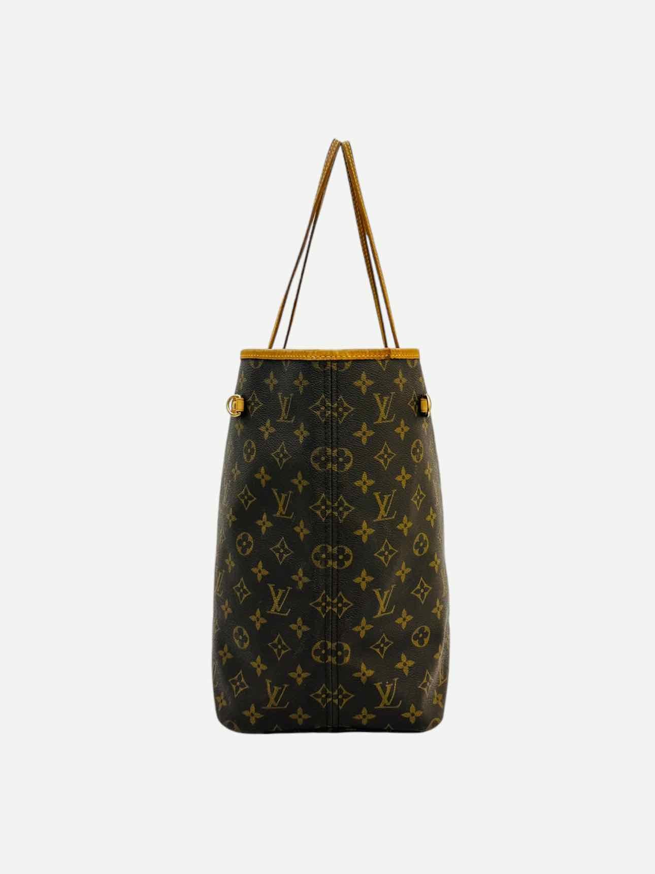 LOUIS VUITTON Neverfull Brown Monogram Tote Bag