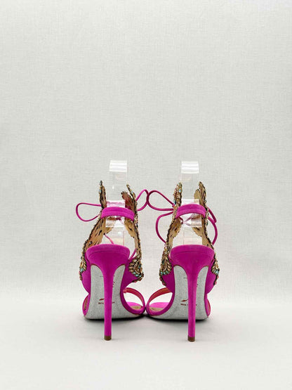 RENE CAOVILLA Pink Size EU 40 Heeled Sandals