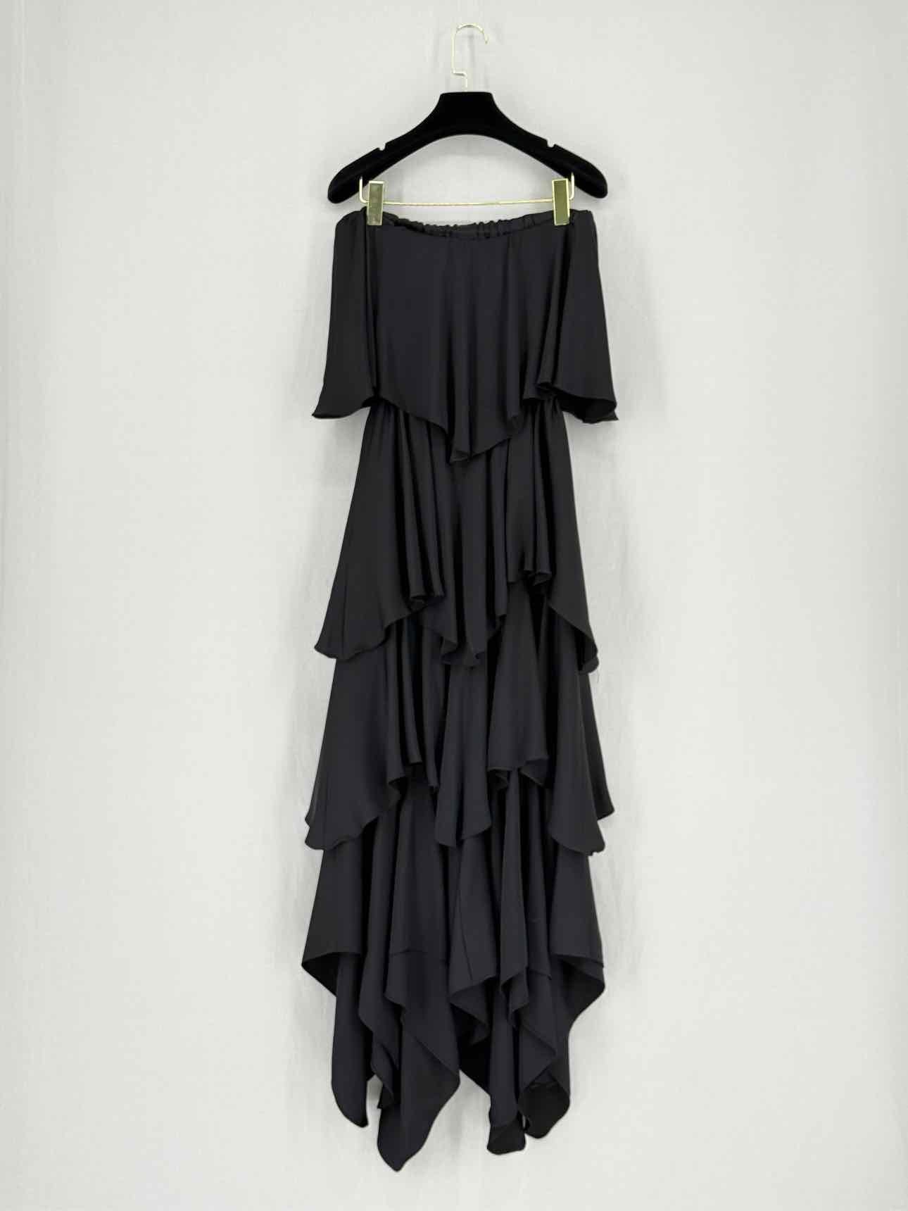 HALSTON Black Size US 8 Jumpsuit