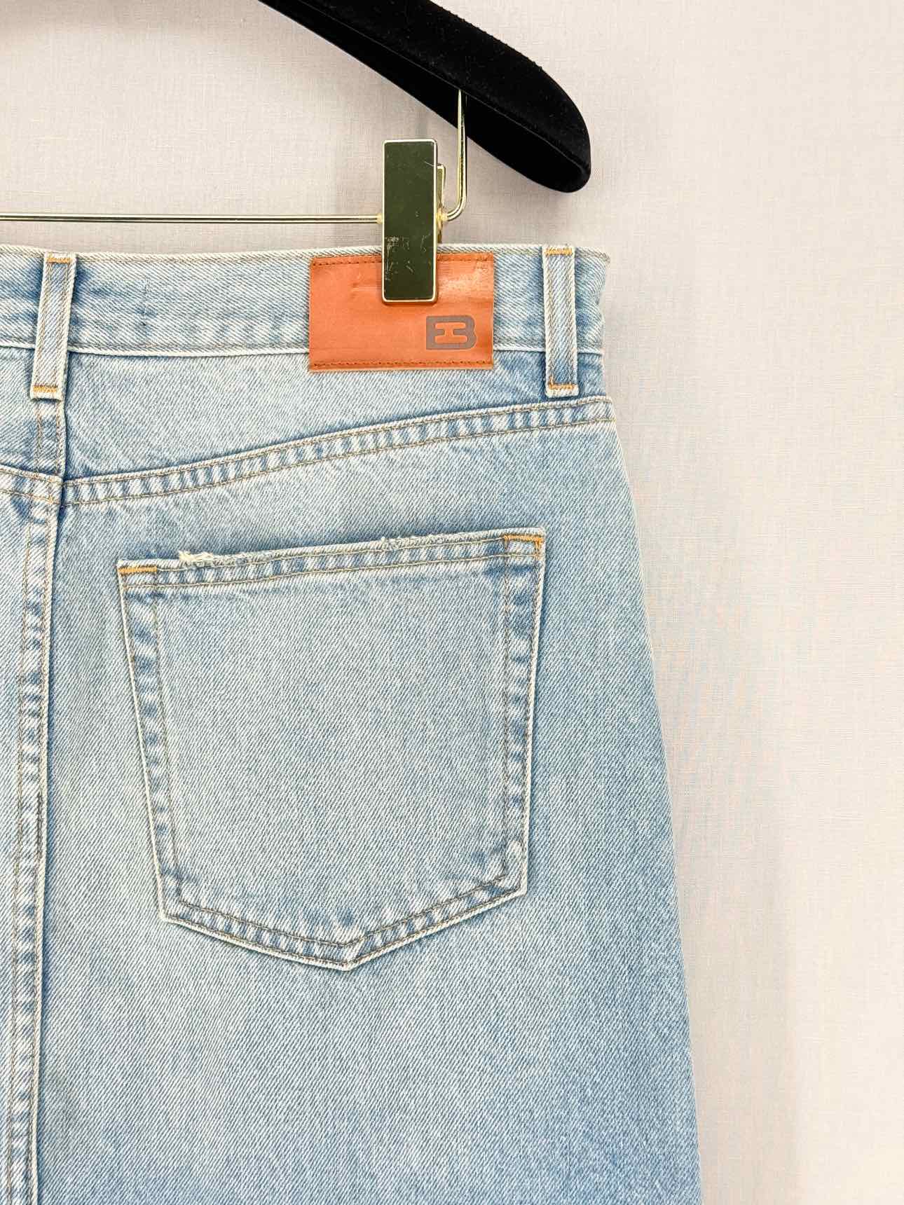 EB DENIM Blue Washed Size Small Long Skirt