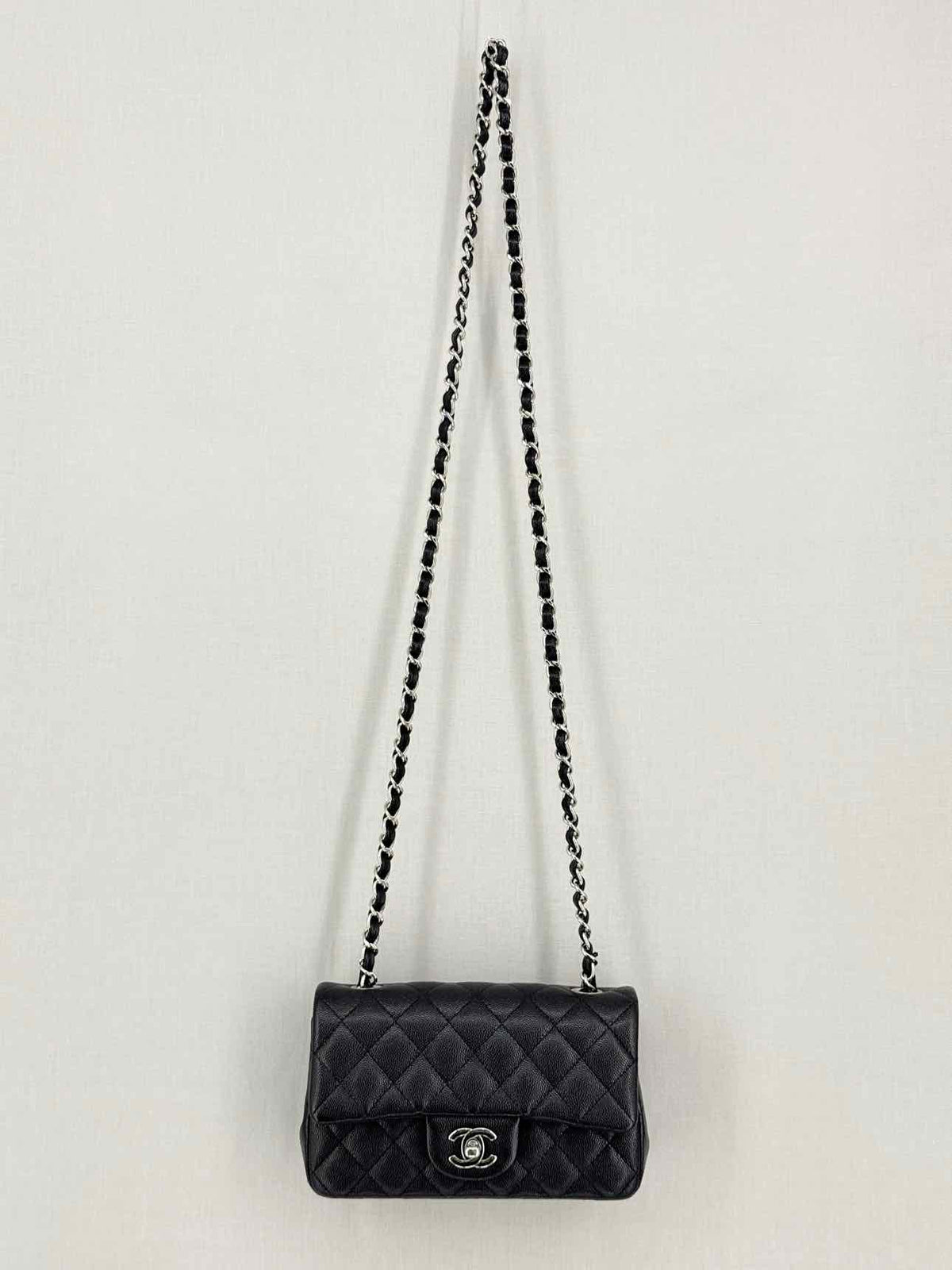 CHANEL Classic Black Quilted Shoulder Bag