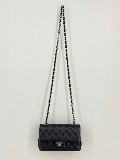 CHANEL Classic Black Quilted Shoulder Bag