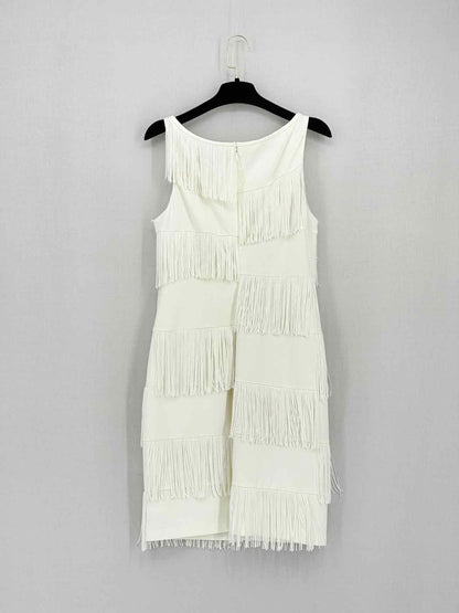 TRINA TURK White Size Medium Short Dress