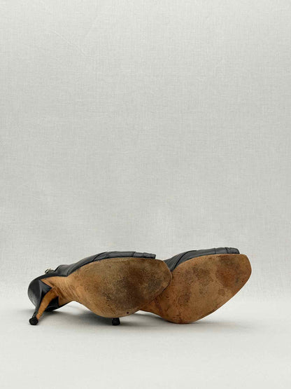 JIMMY CHOO Black Size EU 40 Slingbacks