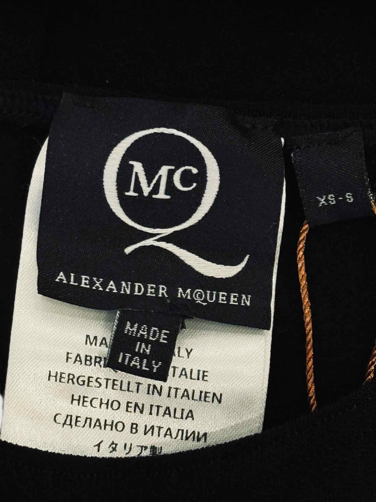 ALEXANDER MCQUEEN Black Size XSmall/Small Midi Dress