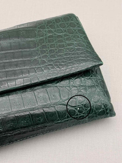 NANCY GONZALEZ Green Clutch