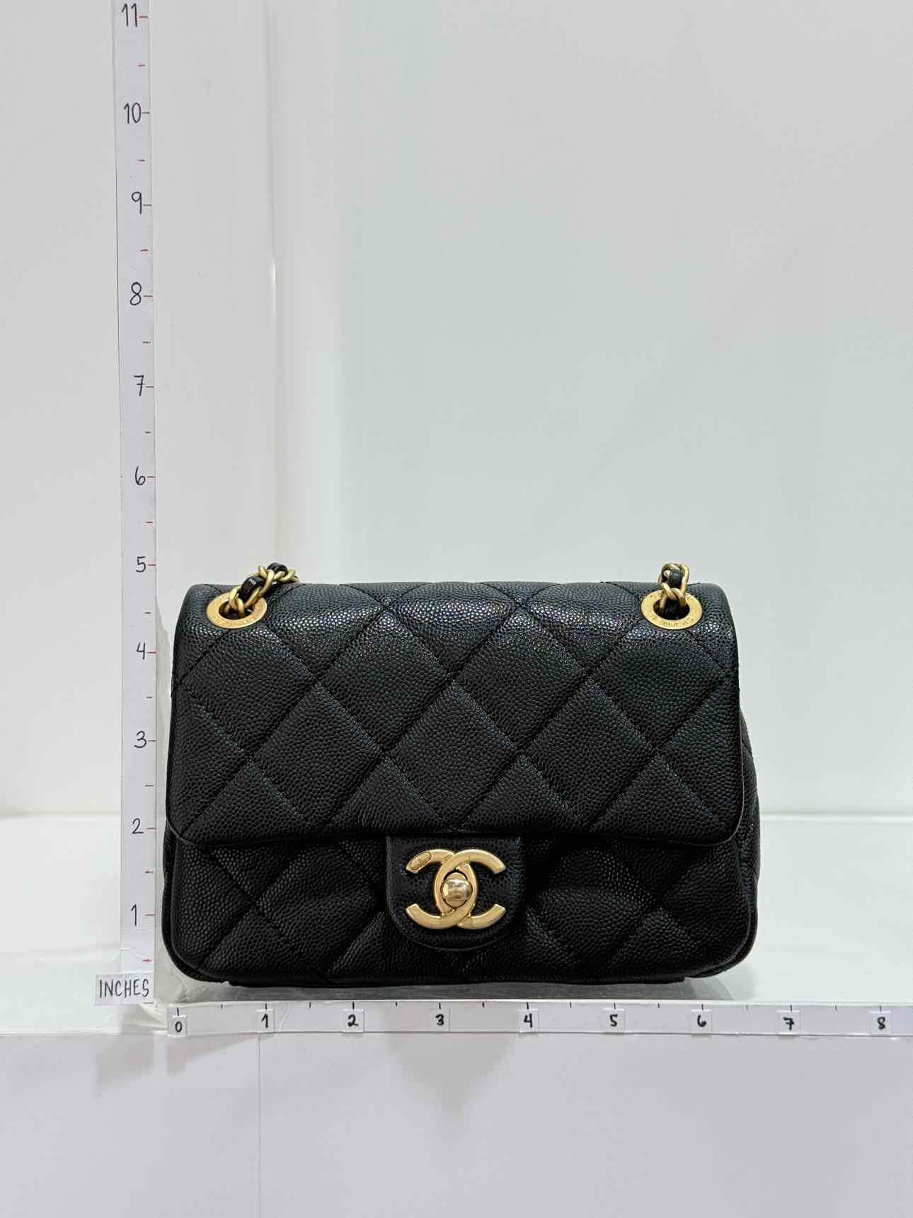 CHANEL Classic Black Quilted Shoulder Bag