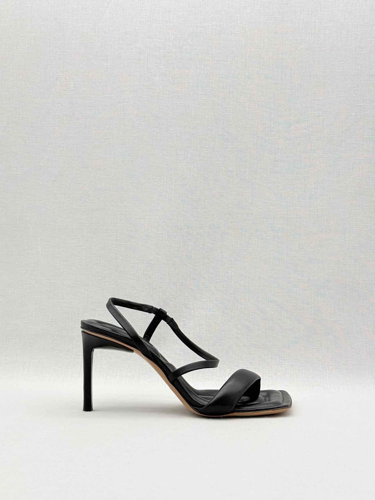 JACQUEMUS Les Limone Black Size EU 36 Heeled Sandals