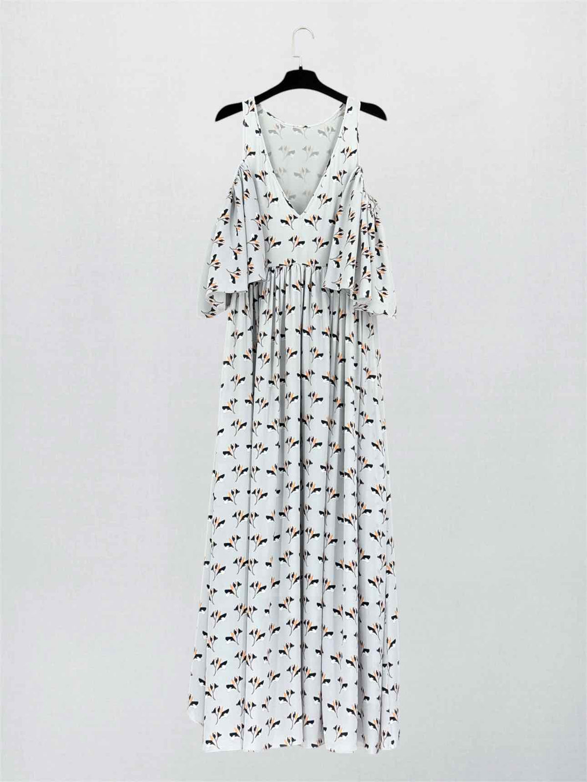 REBECCA MINKOFF Robbie Printed Size Small Long Dress