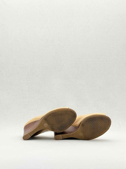 TORY BURCH Beige Size EU 36 Wedges