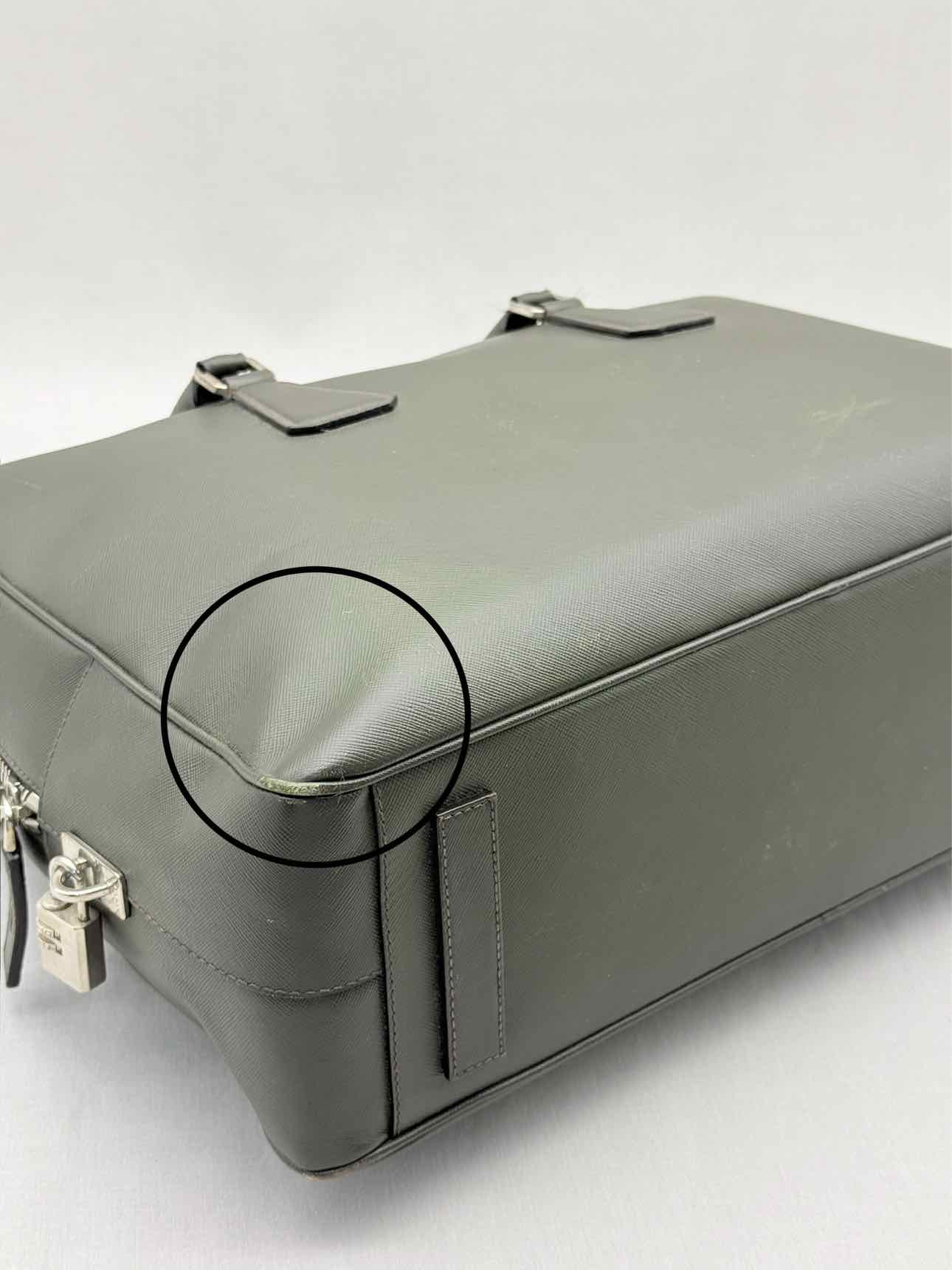 PRADA Khaki Briefcase