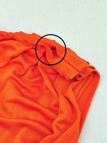LANVIN Orange Size Medium Knee Length Dress