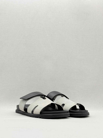 HERMES Chypre Grey Size EU 40 Sandals