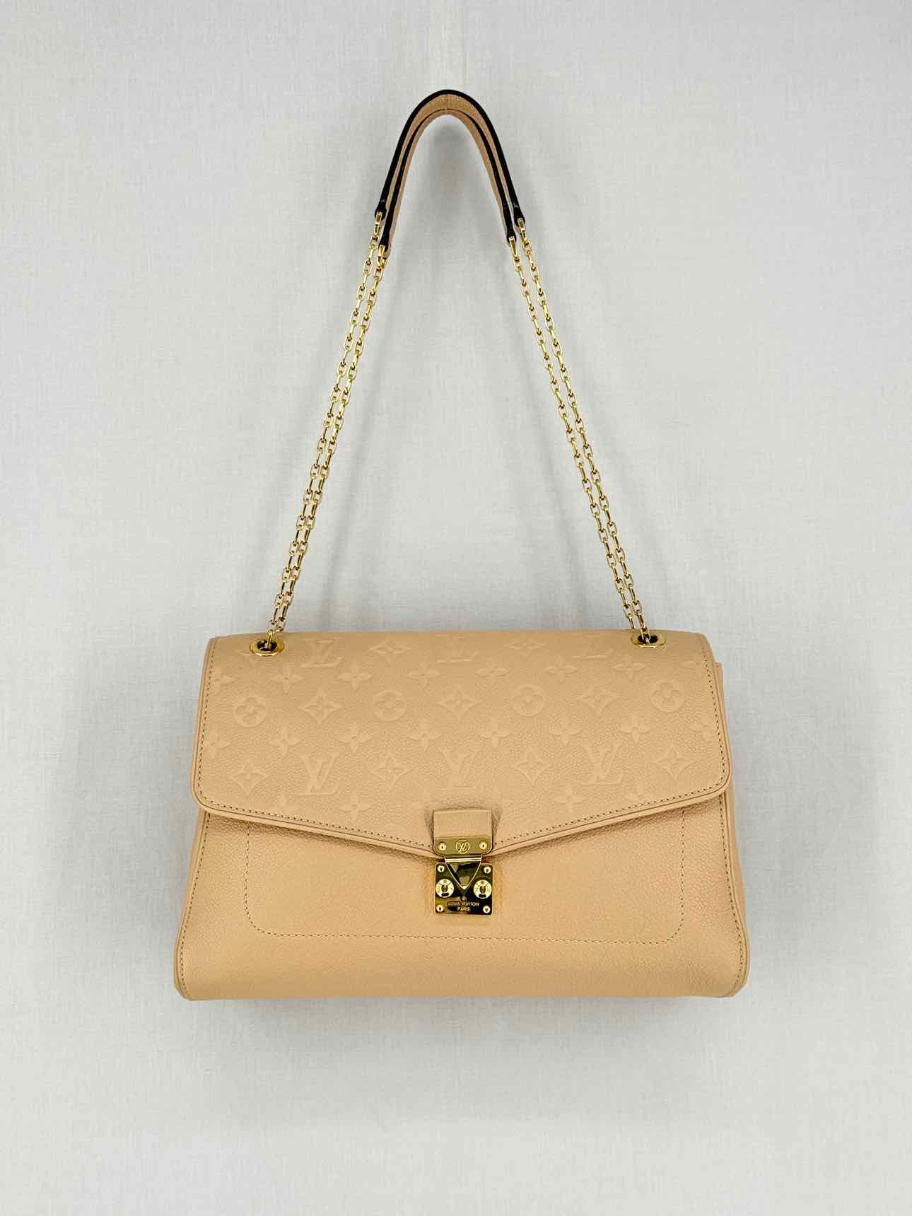 LOUIS VUITTON Saint Germain Beige Monogram Shoulder Bag