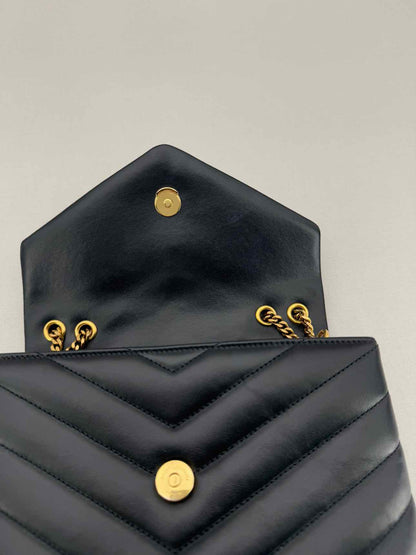 YVES SAINT LAURENT Loulou Black Shoulder Bag
