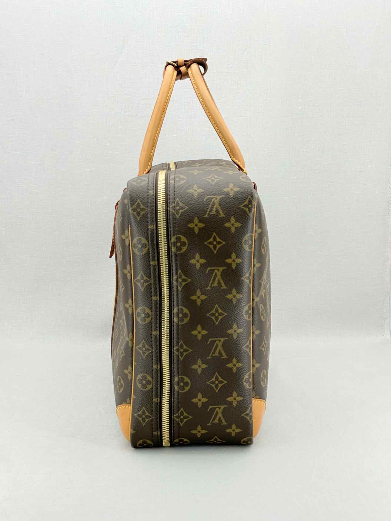 LOUIS VUITTON Sirius Brown Monogram Top Handle