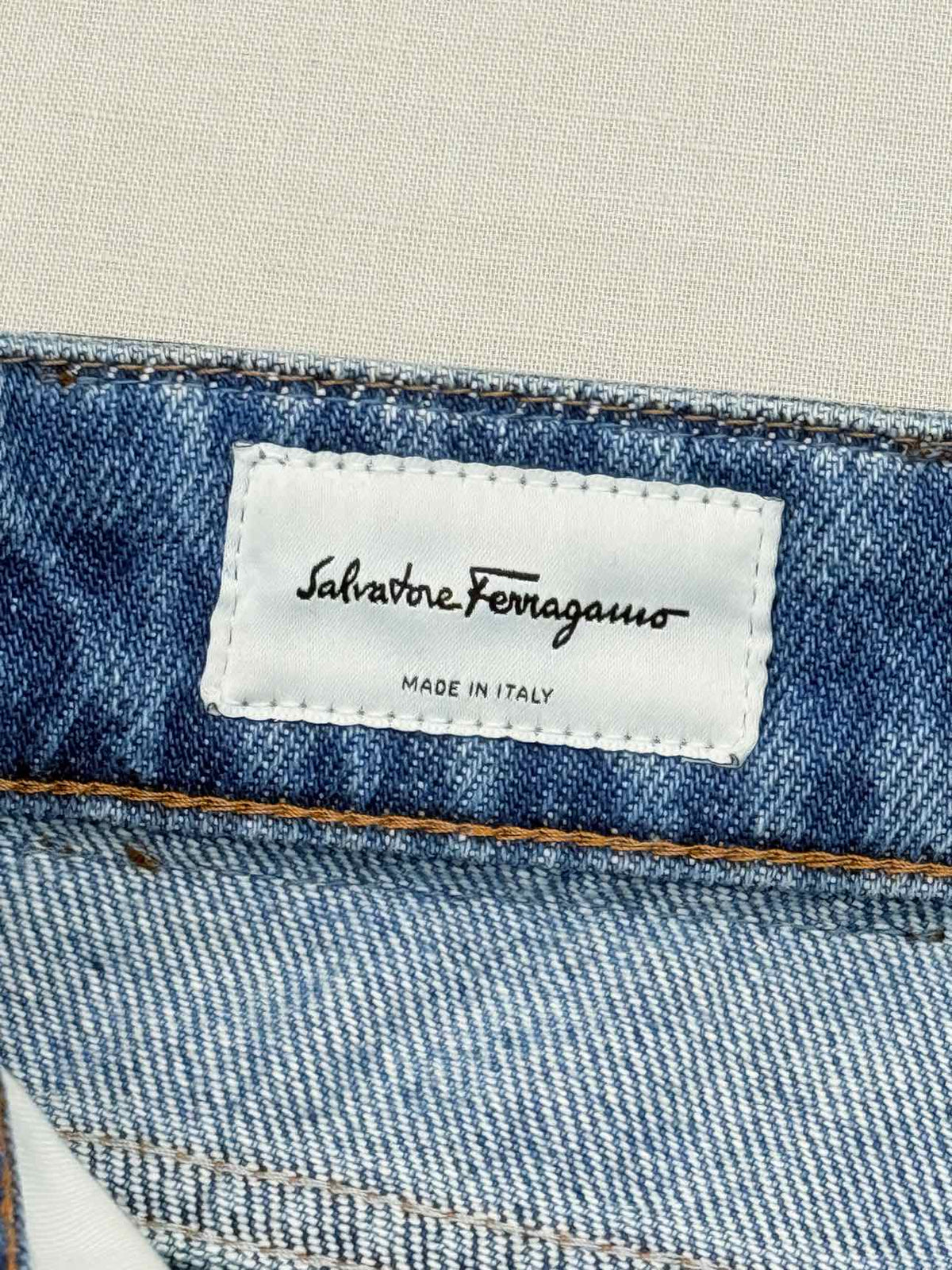 SALVATORE FERRAGAMO Classic Blue Size US 4 Jeans