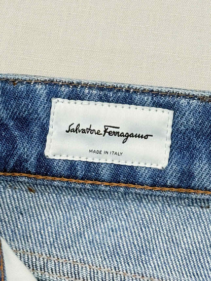 SALVATORE FERRAGAMO Classic Blue Size US 4 Jeans