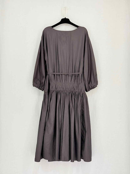 JIL SANDER Brown Size US 2 Midi Dress