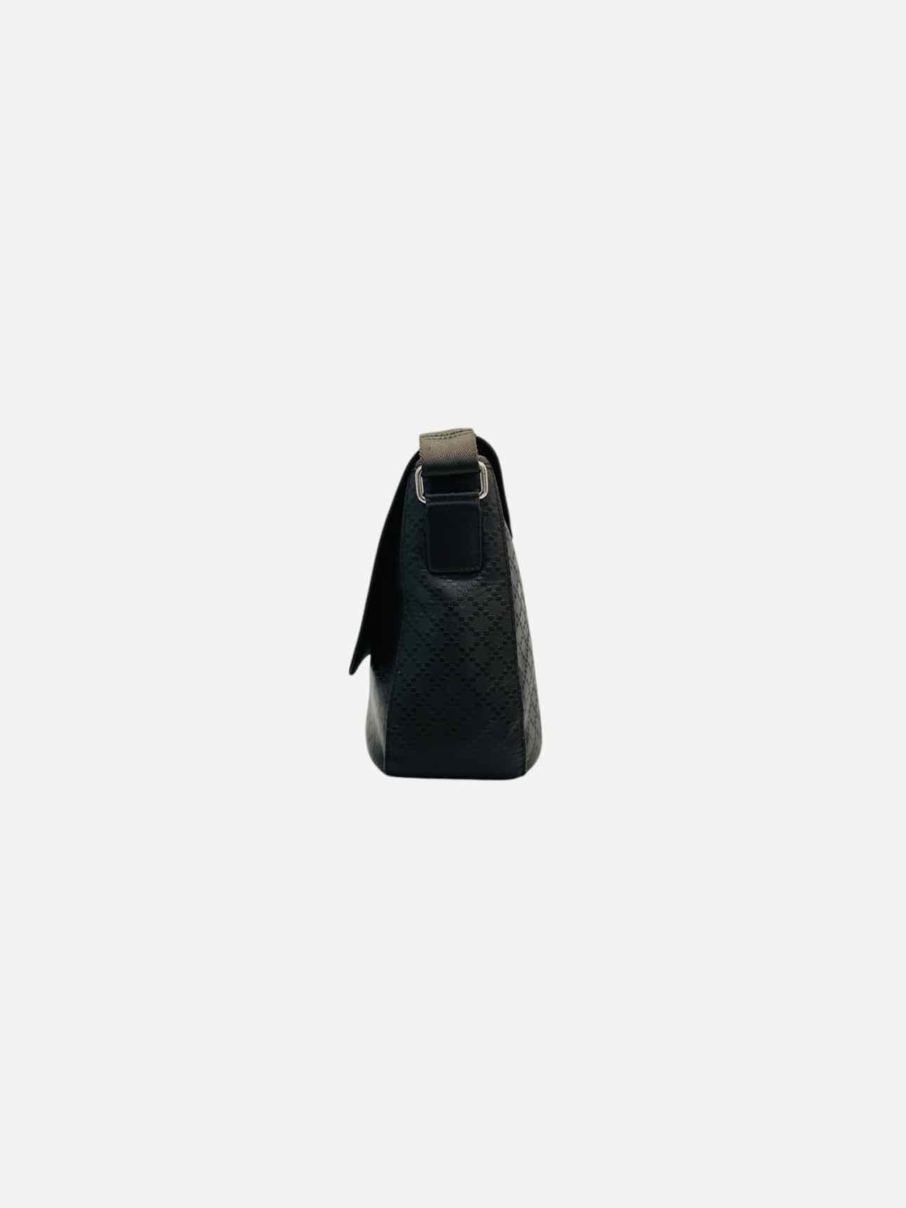 GUCCI Diamante Imprime Black Messenger