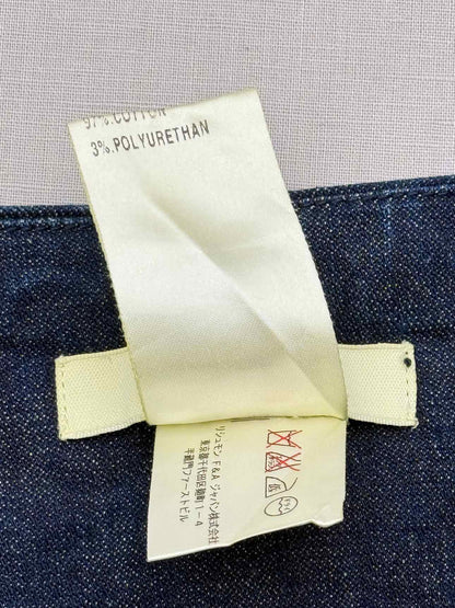 CHLOE Blue Denim Size US 2 Mini Skirt