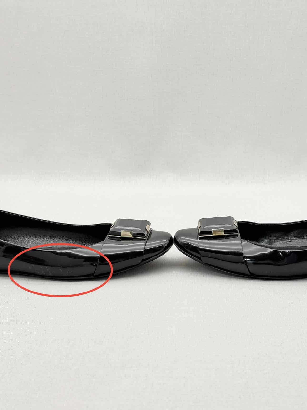 GUCCI Black Size EU 40.5 Ballet Flats