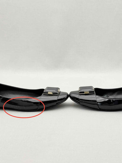 GUCCI Black Size EU 40.5 Ballet Flats
