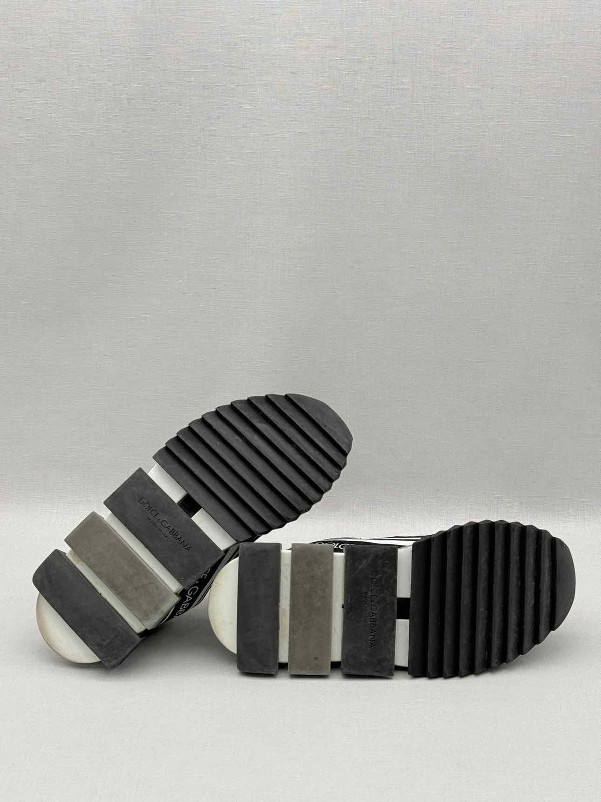 DOLCE & GABBANA Black & White Size EU 38.5 Sneakers