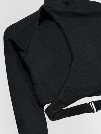 ALIX NYC Cropped Black Size XSmall Top