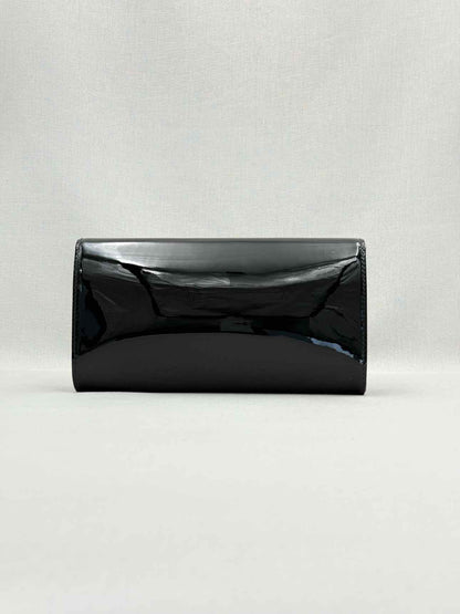 LOUIS VUITTON Louise Black Clutch