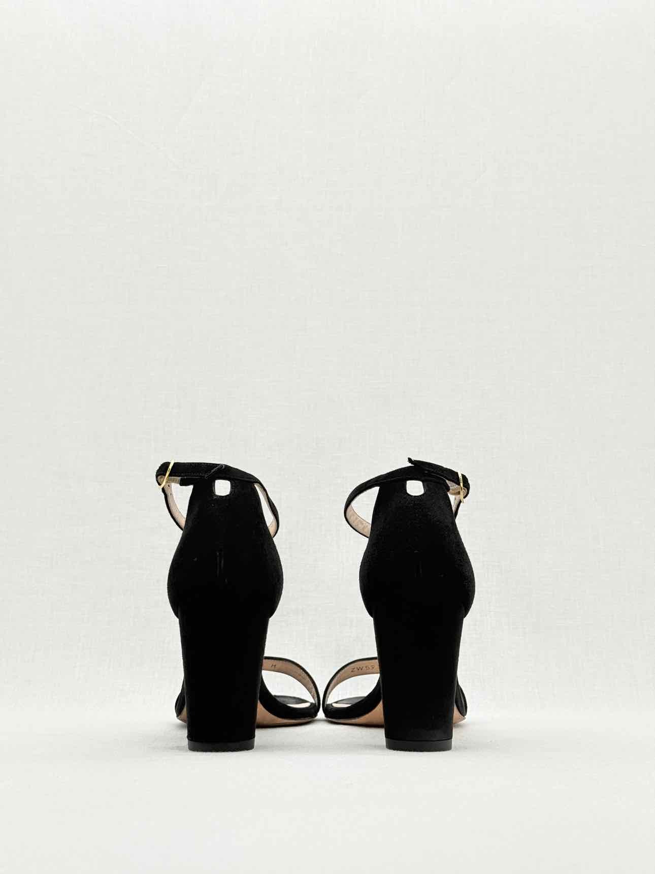 STUART WEITZMAN Black Size EU 38 Heeled Sandals