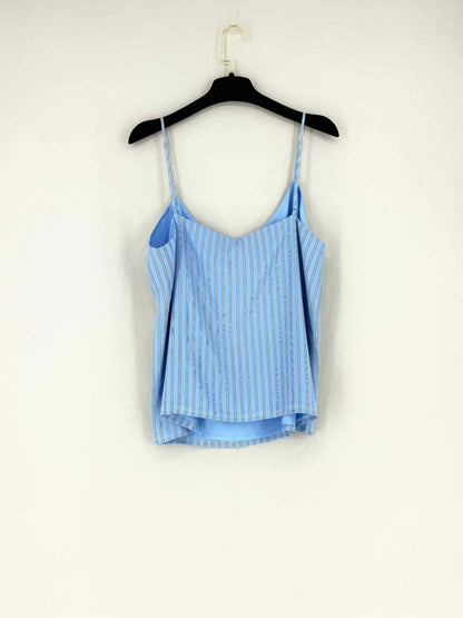 L'AGENCE Blue w/ White Striped Size Large Camisole