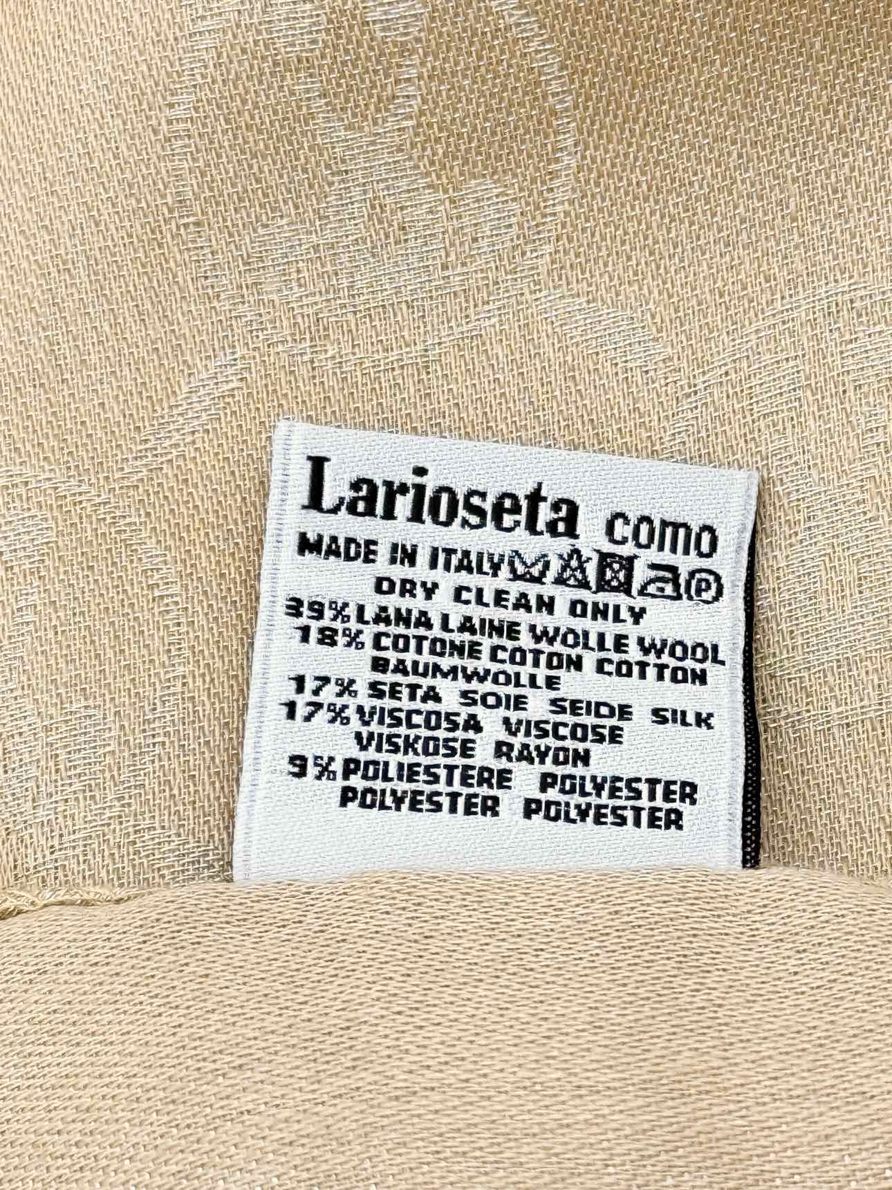 MOSCHINO Beige Monogram Scarf
