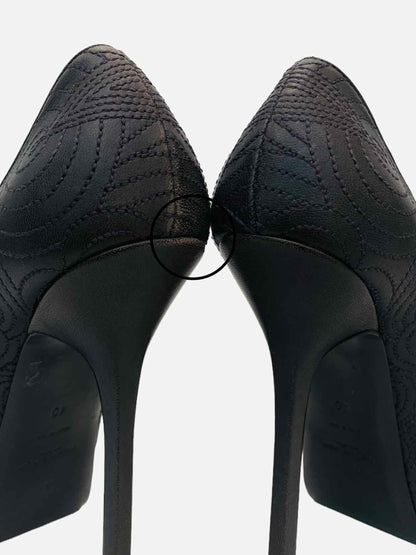 YVES SAINT LAURENT Tribute Black Pumps 40