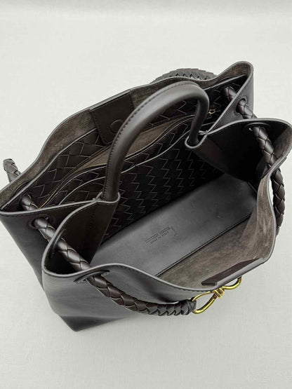BOTTEGA VENETA Andiamo Brown Top Handle