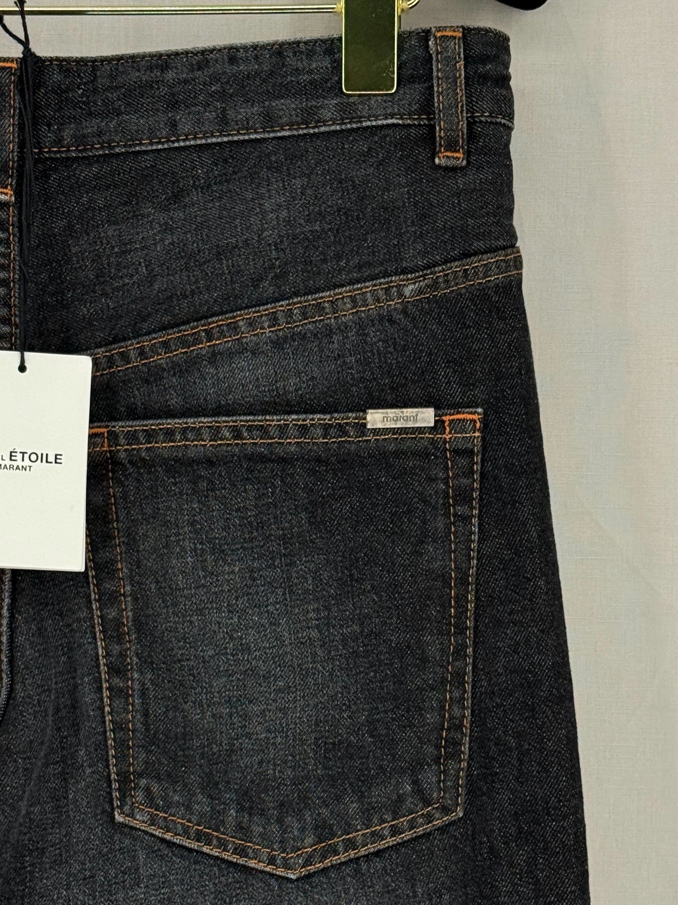 MARANT ETOILE Belden Black Size 28 Jeans