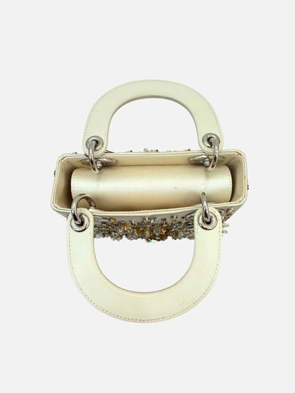 DIOR Lady Dior Beige Top Handle