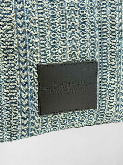 MARC JACOBS The Monogram Blue & White Tote Bag