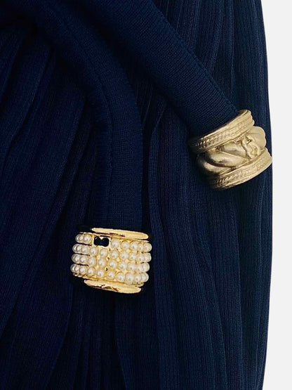 CHANEL Midnight Blue Size Small/Medium Jumpsuit