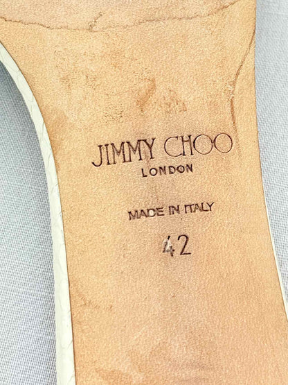 JIMMY CHOO K-Slide Cream Size EU 42 Mules