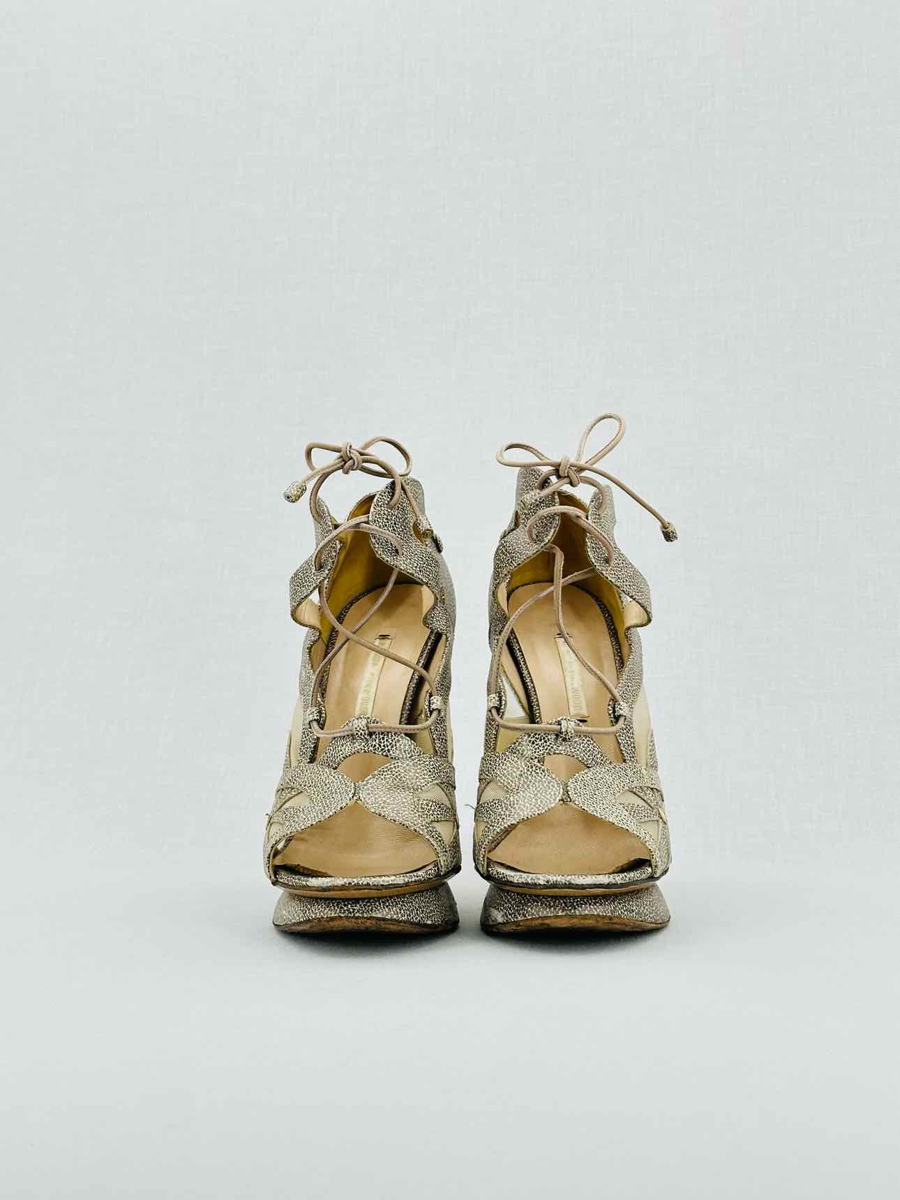 NICHOLAS KIRKWOOD Size EU 38.5 Heeled Sandals
