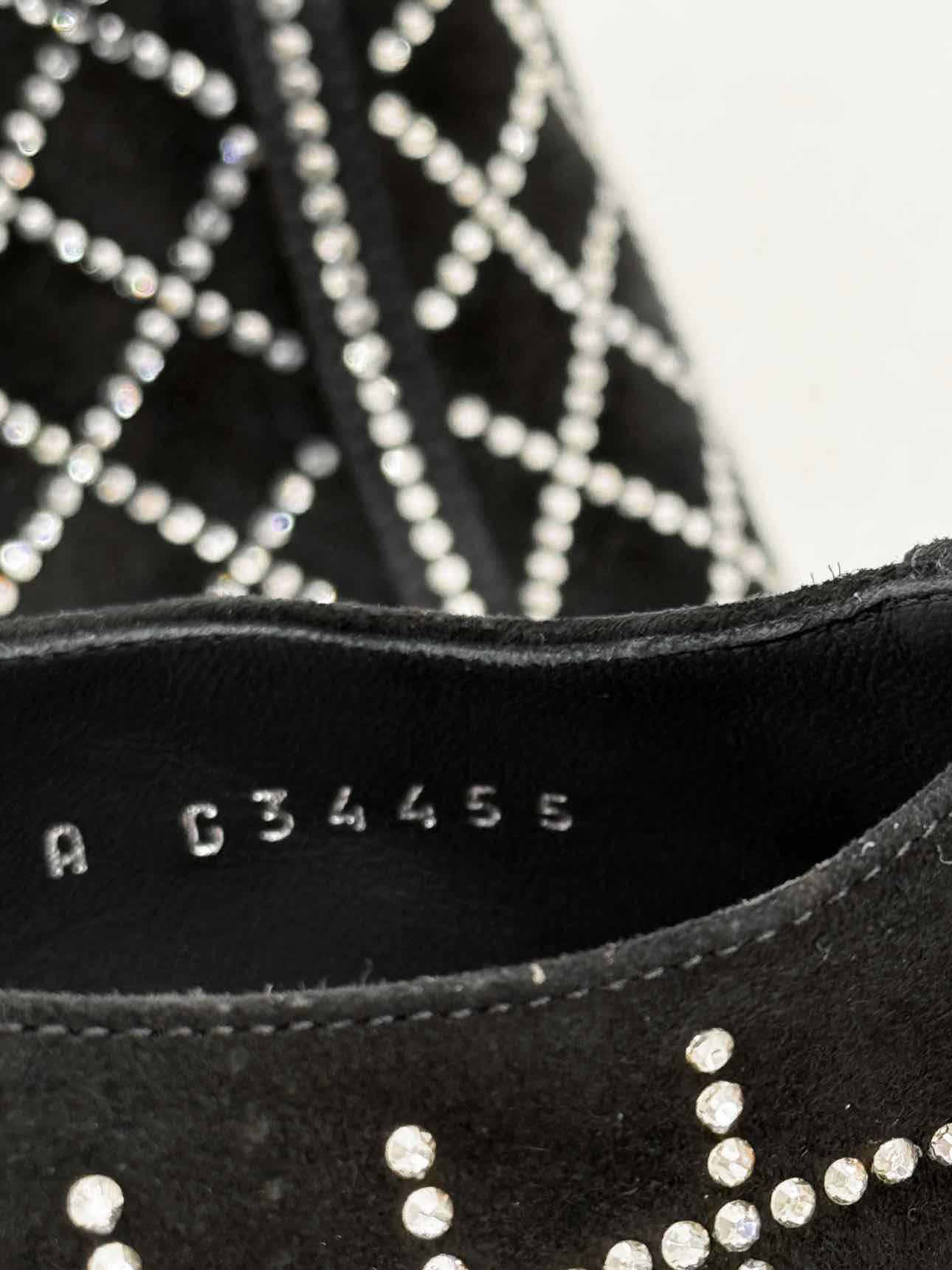 CHANEL Slingback Black Size EU 38 Pumps