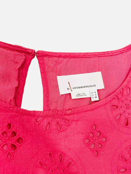 BY ANTHROPOLOGIE Red Size US 4 Short Dress