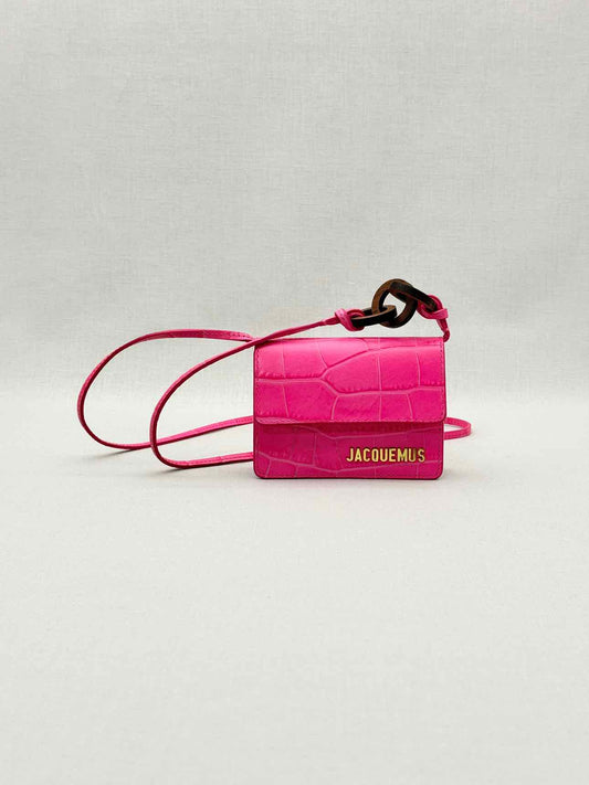 JACQUEMUS Le Riviera Pink Shoulder Bag