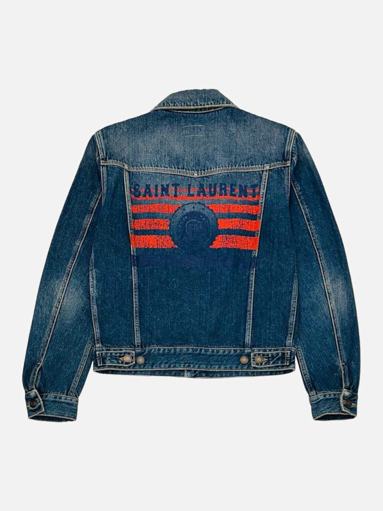 SAINT LAURENT Denim Blue Size XSmall Jacket