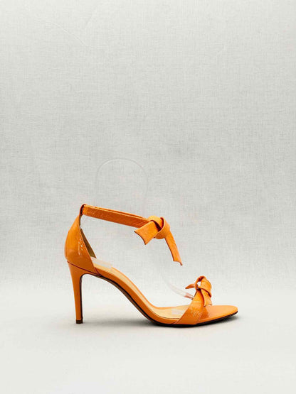 ALEXANDER BIRMAN Orange Size EU 38.5 Heeled Sandals