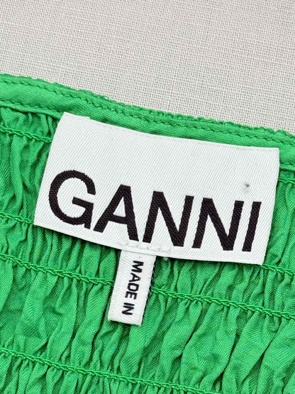 GANNI Crop Green Size US 10 Top