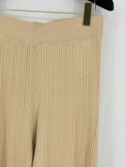 REMAIN Tan Rib Knit Size US 8 Outfit Set