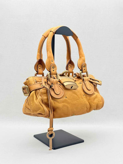CHLOE Paddington Tan Shoulder Bag
