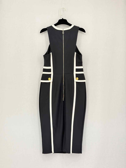 ELISABETTA FRANCHI Size Medium Midi Dress